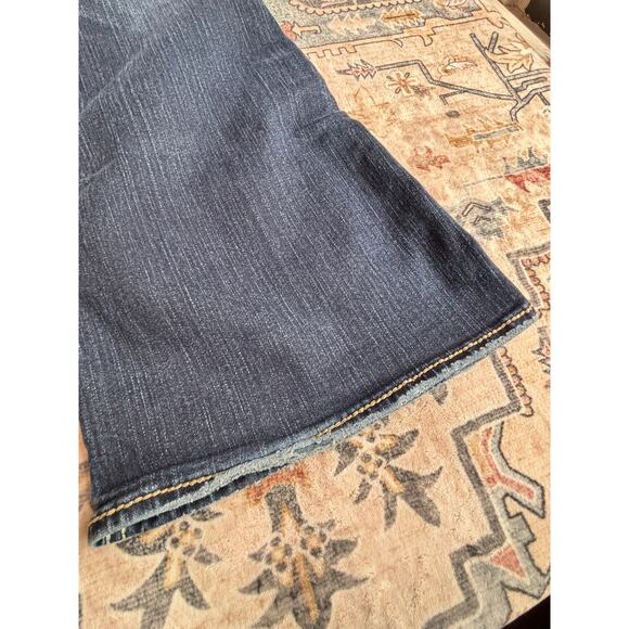 Silver Jeans Women's Bedazzled Flare Wide Leg Bootcut Jeans Size 30 X 33 - Picture 14 of 14